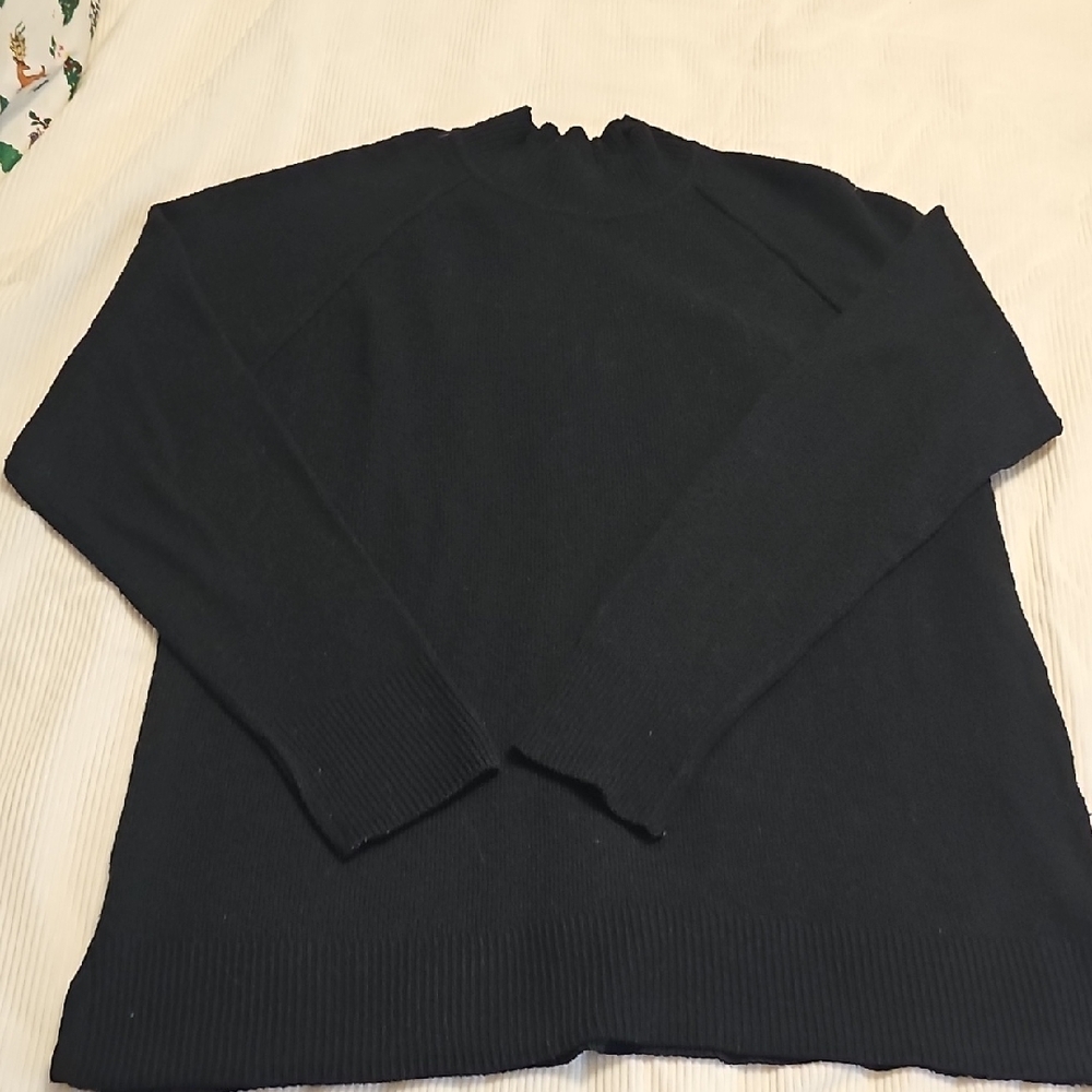 Sonoma Women's Black Turtleneck Sweater